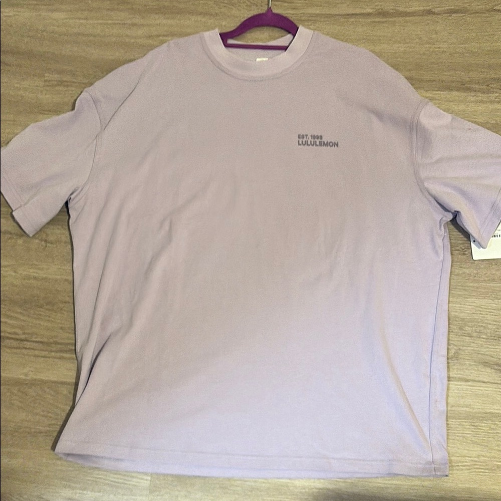 lululemon athletica Men's Light Purple Tee